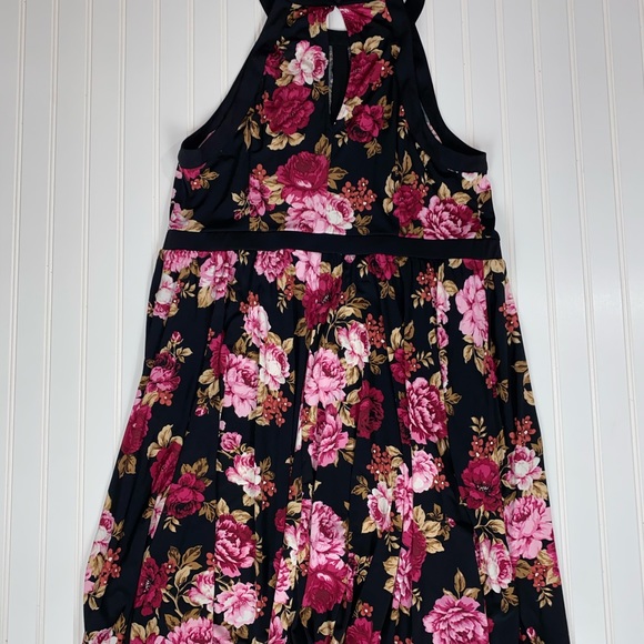 Torrid Black High Neck Skater Dress 2 - Picture 7 of 10